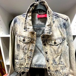 Akira, large denim jacket